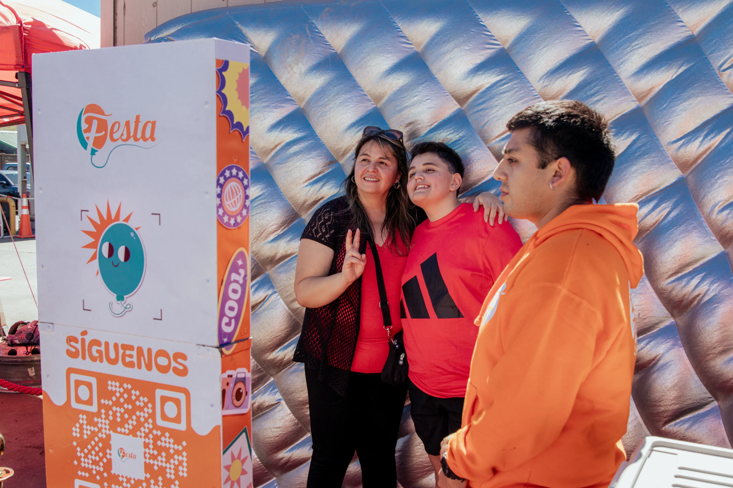 Tótem fotográfico en Concepción