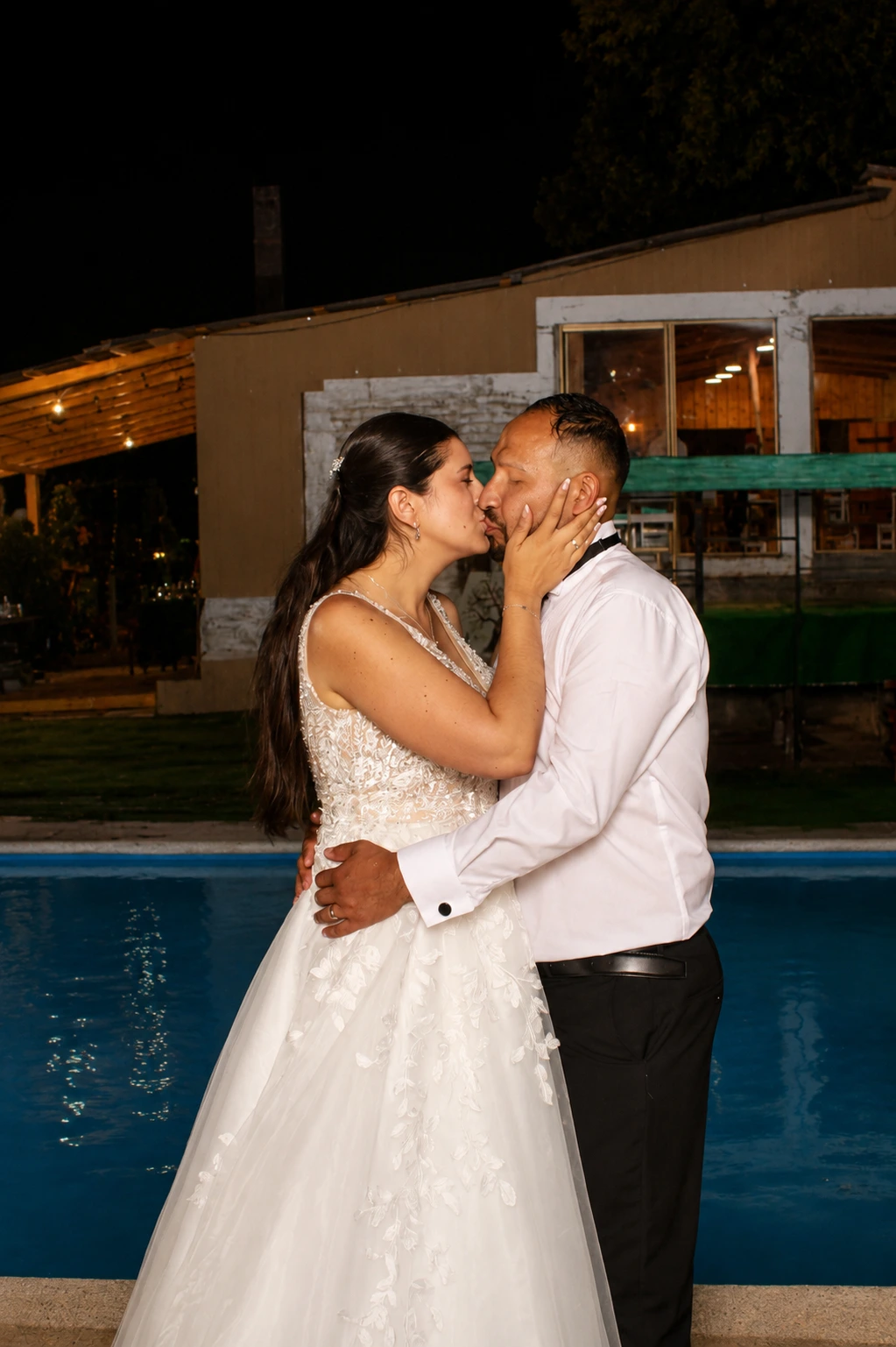 Invitados en fiesta de matrimonio